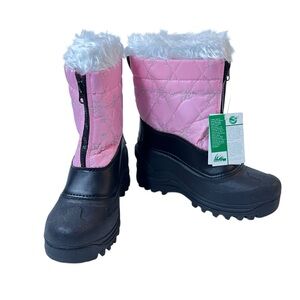 Itasca Snowflake Winter Snow Boots Girls Size 4 New